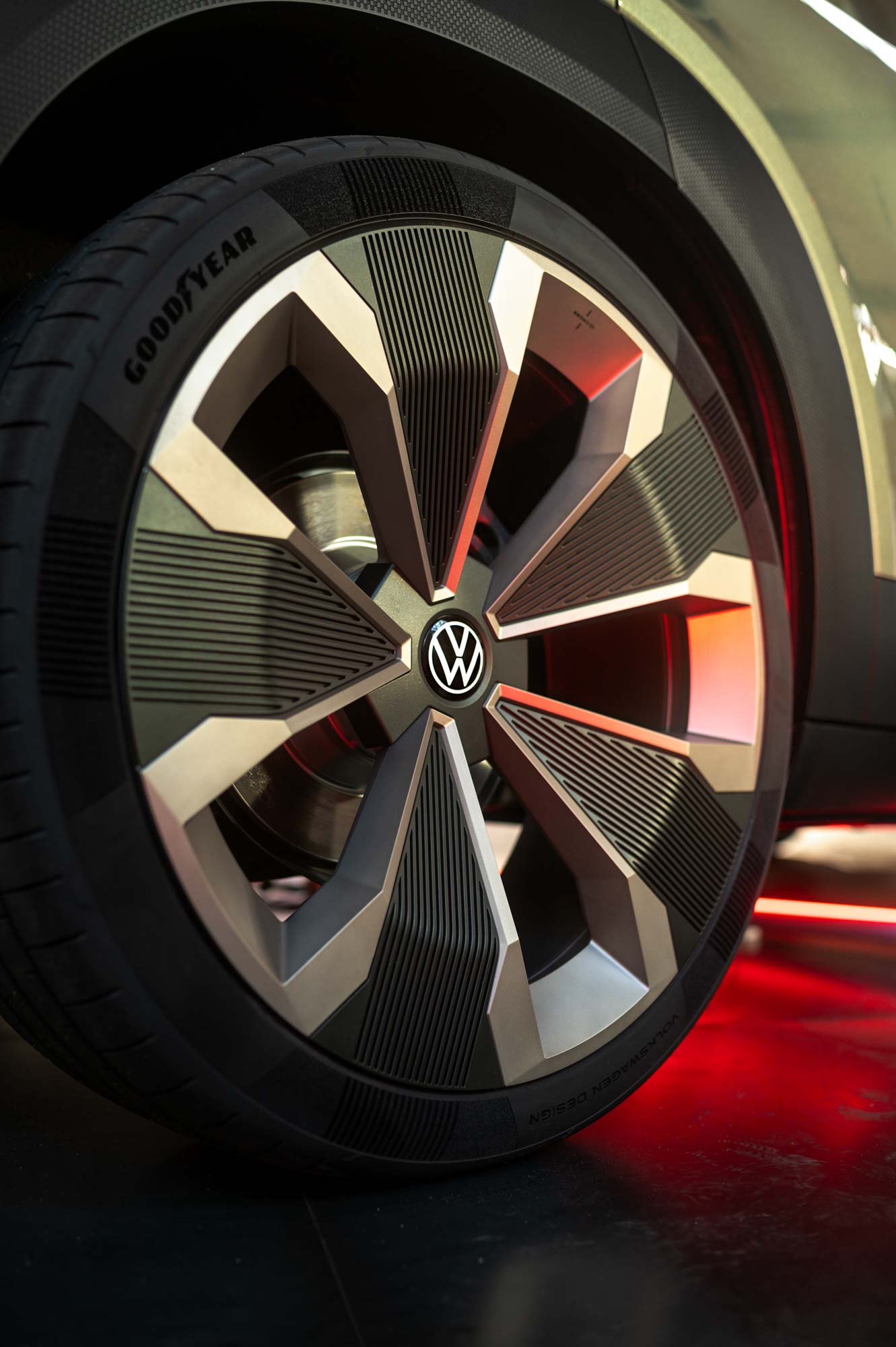 Die Felge des VW ID Cross