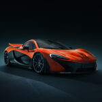 Mclaren P1 in volcano orange