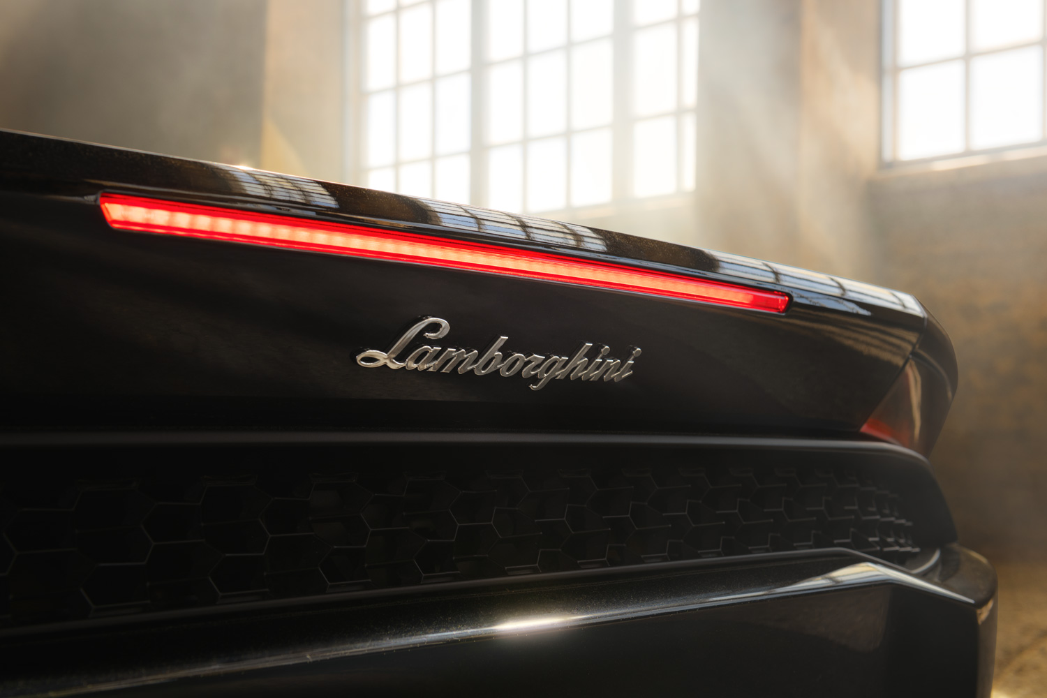 Lamborghini Schriftzug