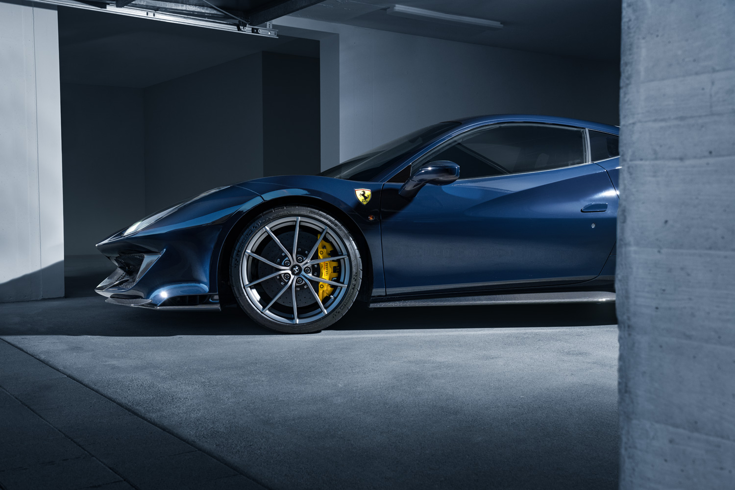 Ferrari 488 Pista in blau