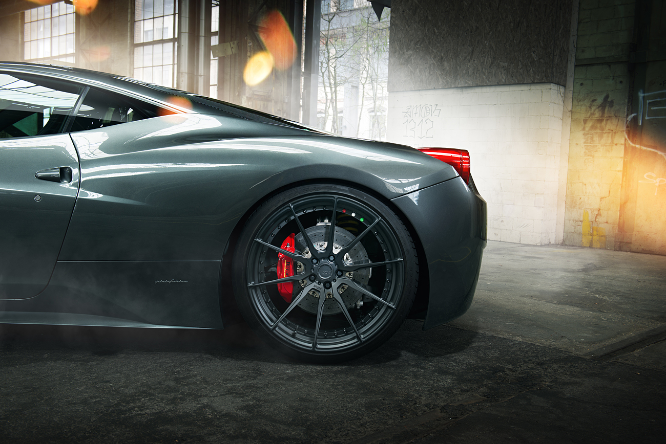 Ferrari 458 Italia mit ADV1 Felge