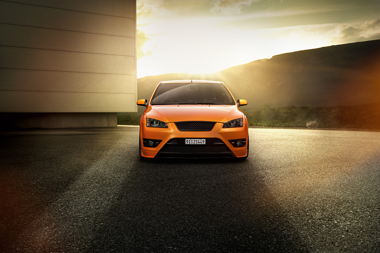 Ford Focus ST Motorhaubenverlängerung