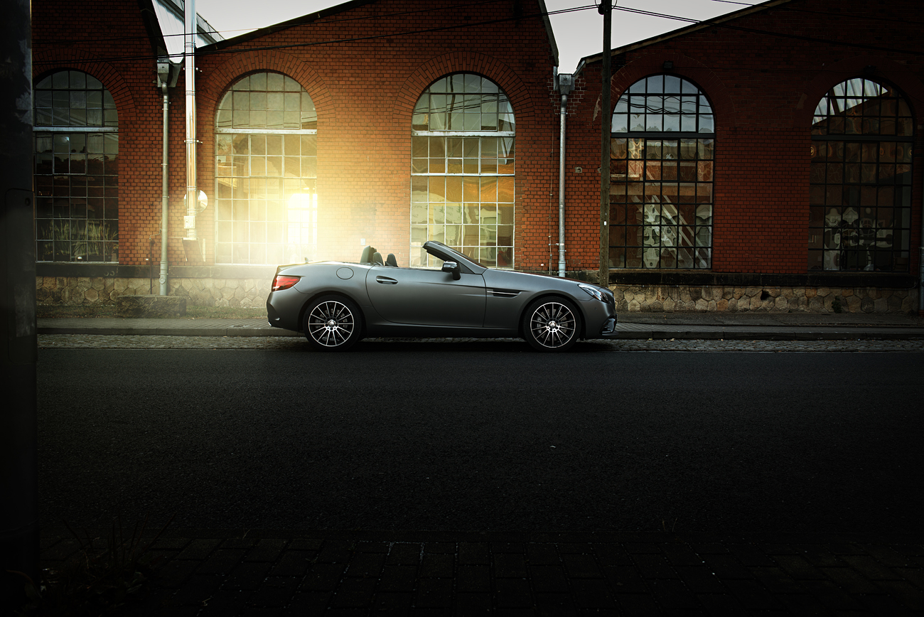 Mercedes SLC43 AMG Roadtrip nach Dresden
