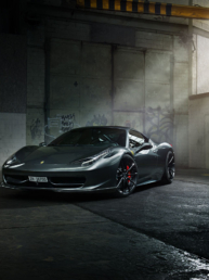 Tieferlegung beim Ferrari 458 Italia mit ADV1 Felgen
