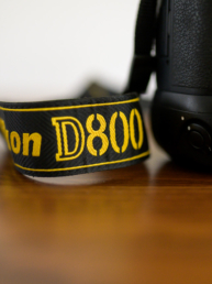 Kameragurt der Nikon D800