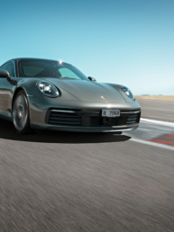 Nick Heidfeld im Porsche 911 992 auf der Rennstrecke