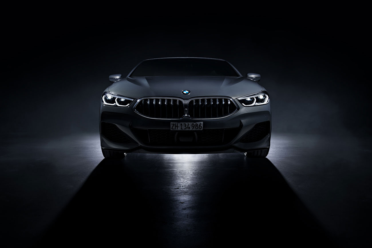 Car Photography with the BMW M850i and Car Photographer phPics from Switzerland.