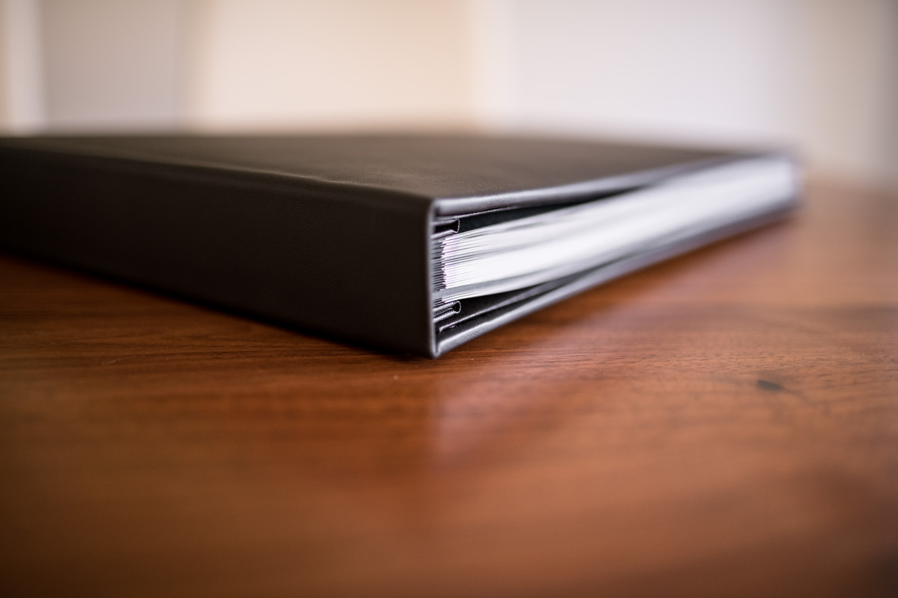 Buchbindung Portfoliobuch von Heiner Hauck