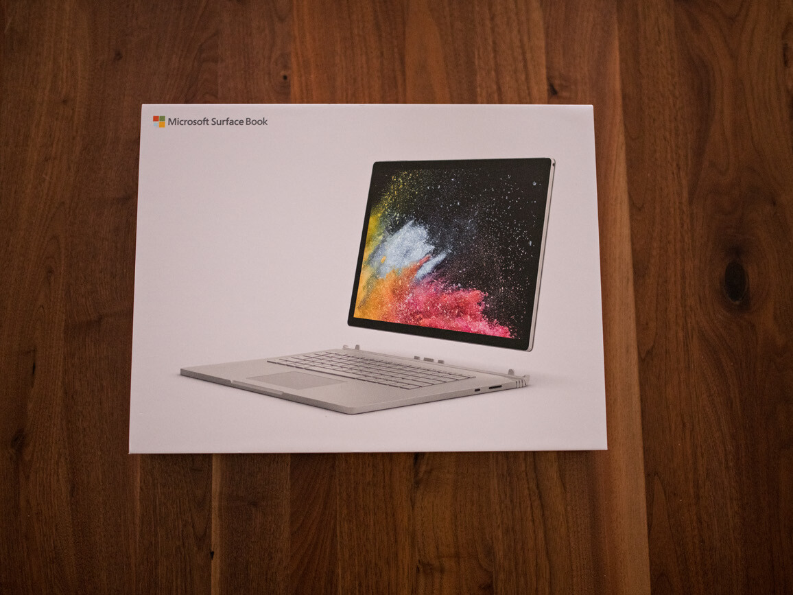 Laptop für Bildbearbeitung 2020. Microsoft Surface Book 2.