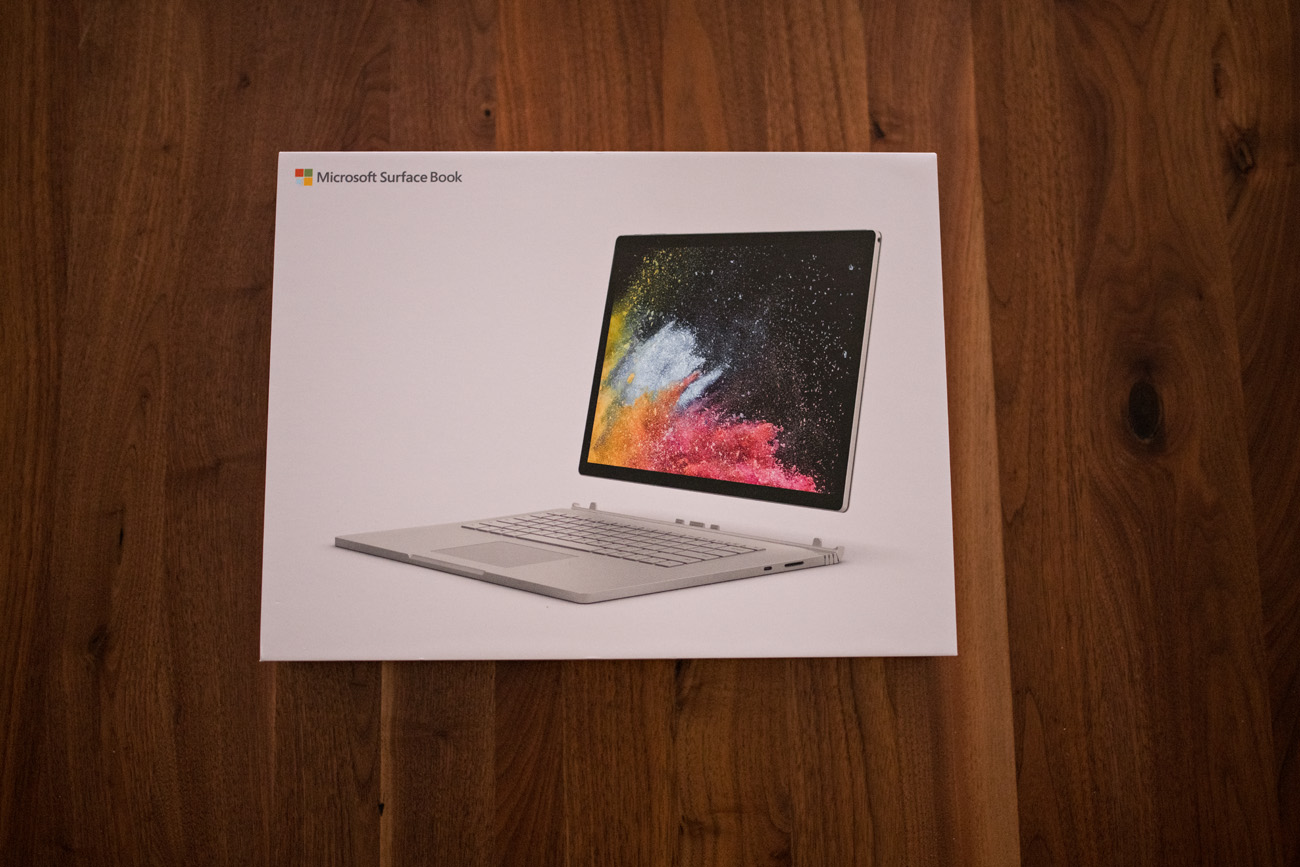 Laptop für Bildbearbeitung 2020. Microsoft Surface Book 2.