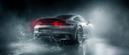 Auto Fotografie in der Nacht mit phPics und dem Porsche 911 Carrera.