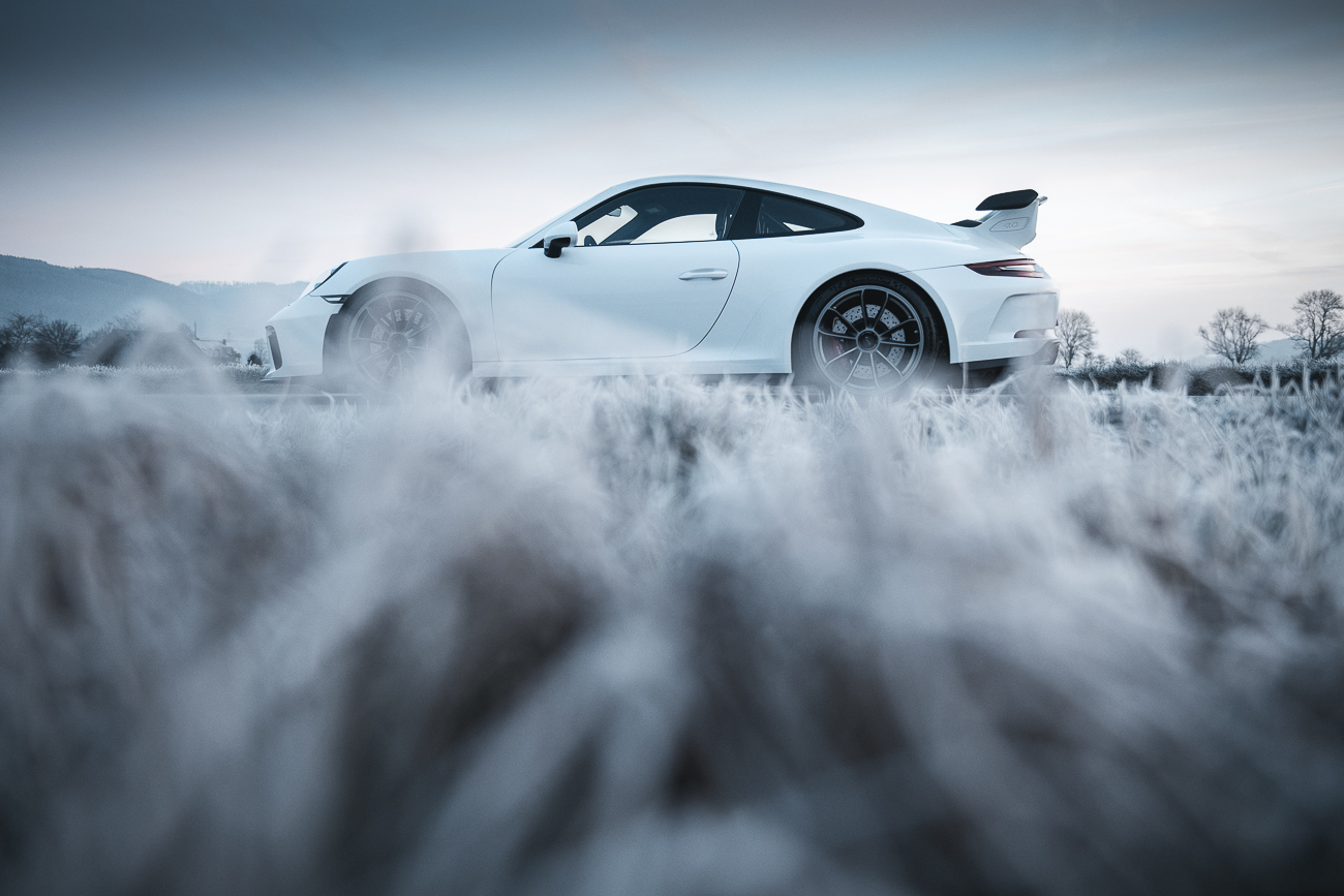 Porsche 911 GT3 991.2 Stimmungsbild im Winter