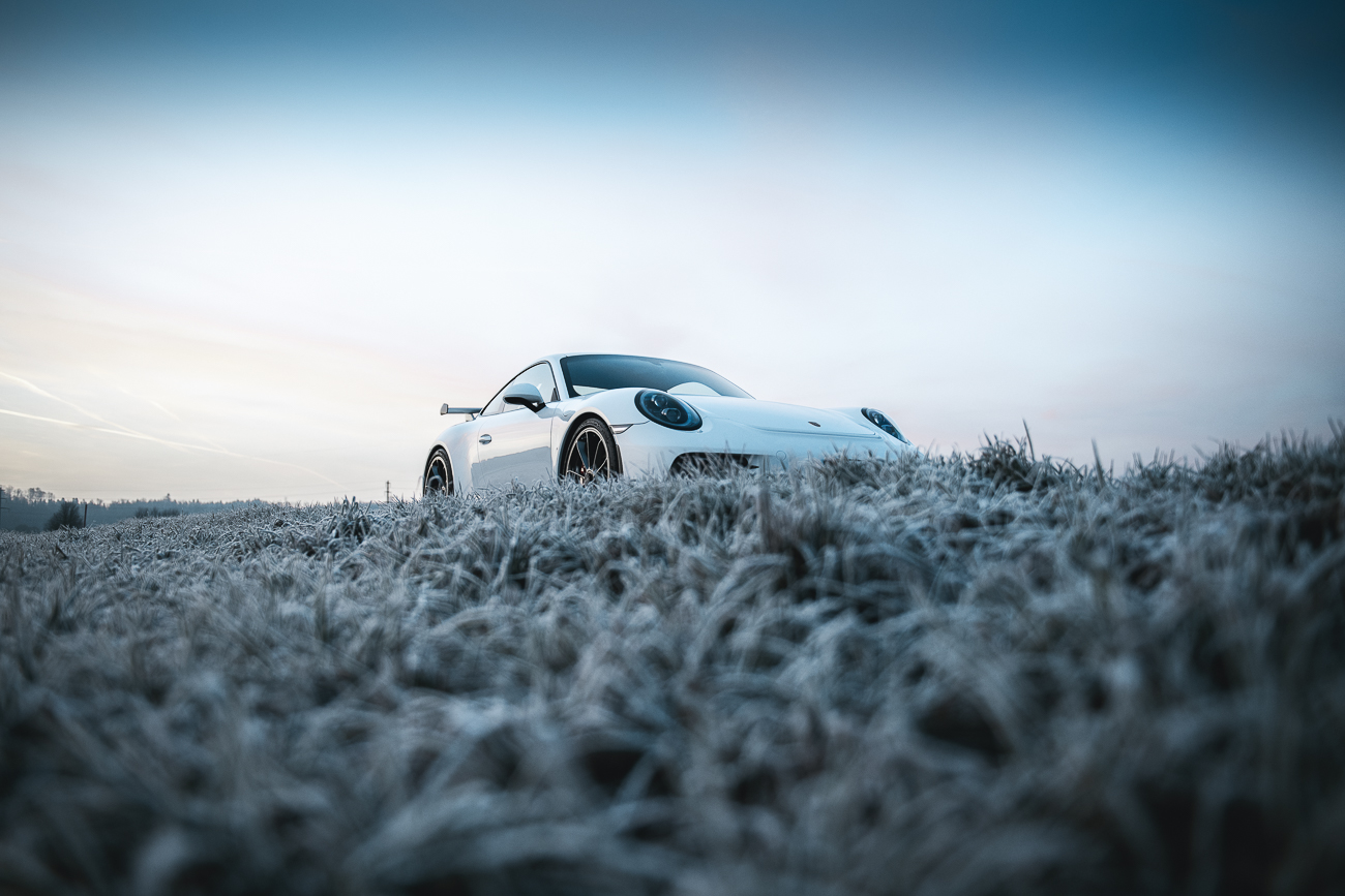 Der Porsche GT3 auf der Lauer