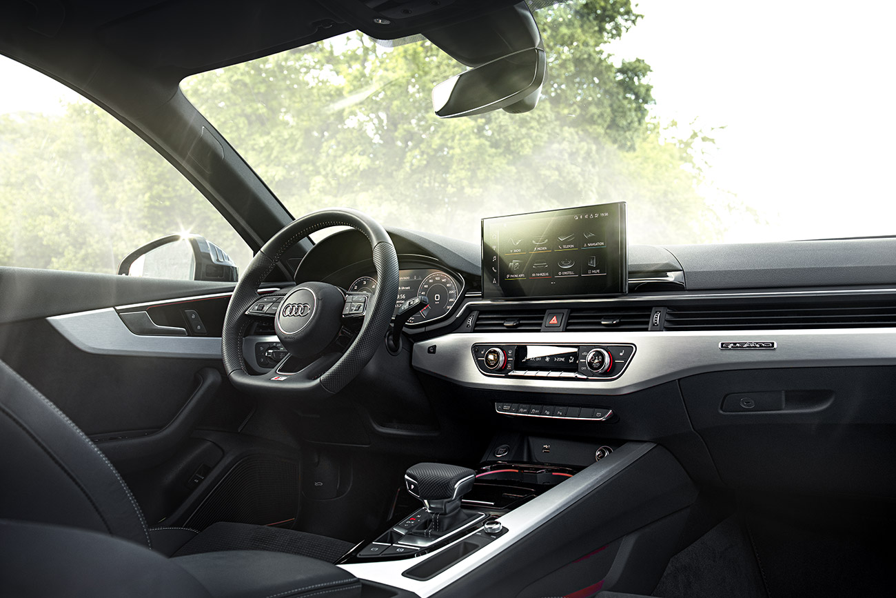 Cockpit des neuen Audi A4