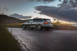 Audi A4 grau