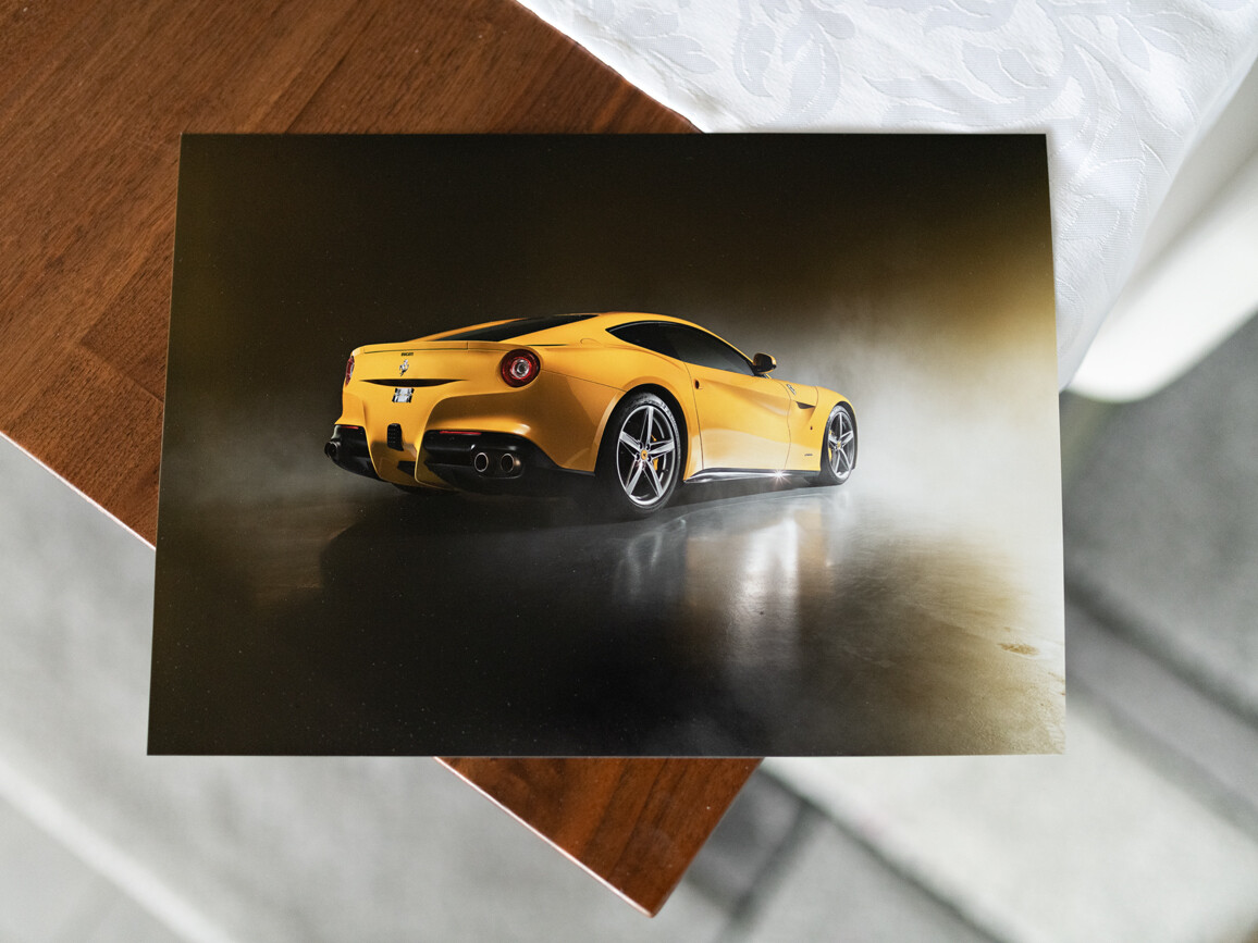 Canon Pixma Pro-10s Test Druck auf A4 Papier von Canon