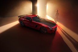 Mercedes-AMS SLS GT Final Edition im Fotostudio