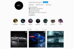 Ich habe Pause bei Instagram.