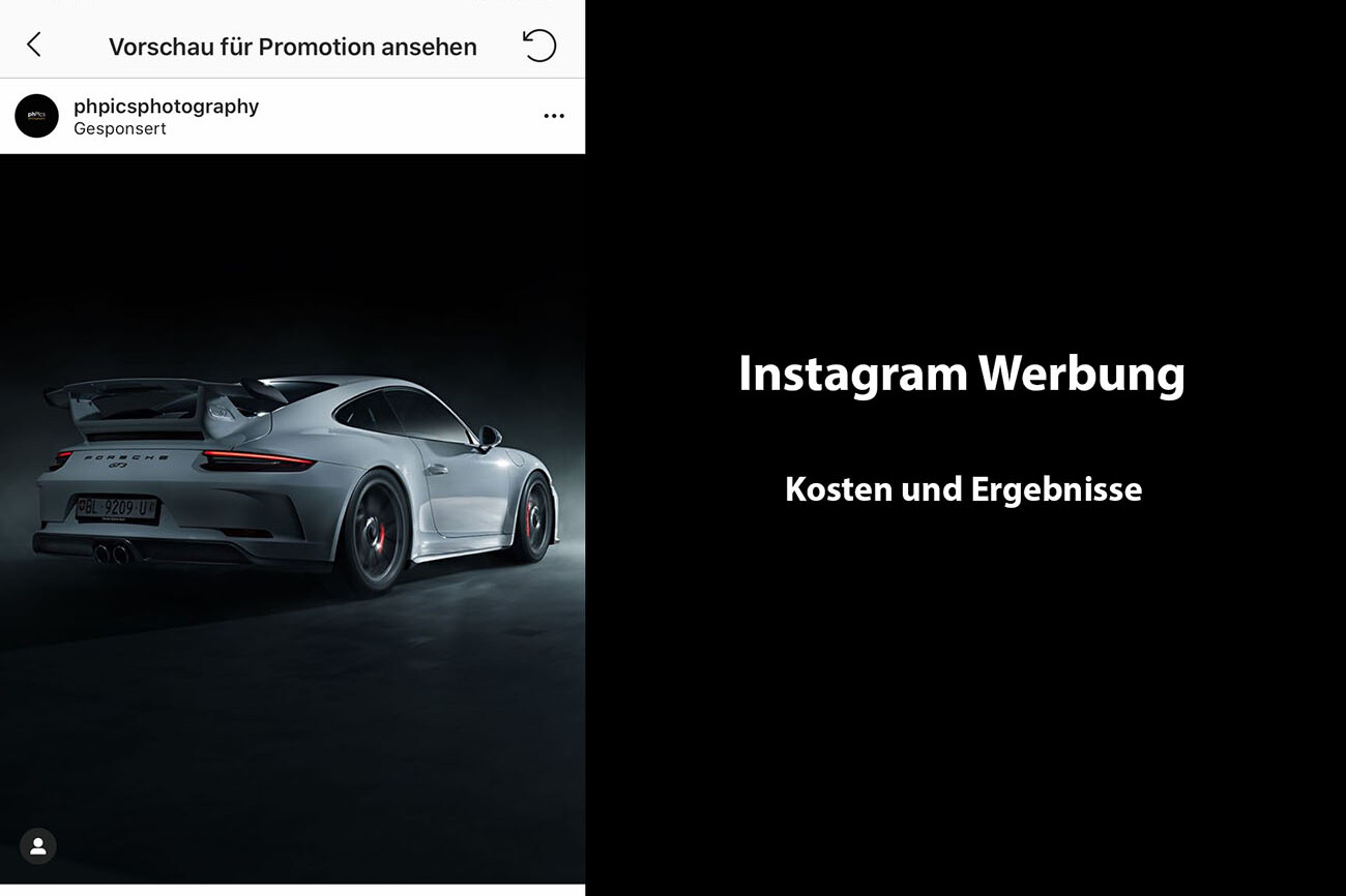 Kosten und Ergebnisse von Instagram Werbung. Was bringt eine Insta Kampagne?