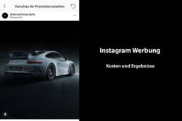 Kosten und Ergebnisse von Instagram Werbung. Was bringt eine Insta Kampagne?