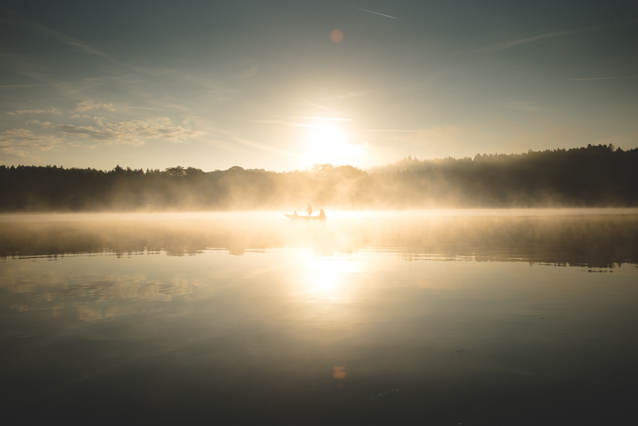 Sonnenaufgang mit der Nikon D800 fotografieren.