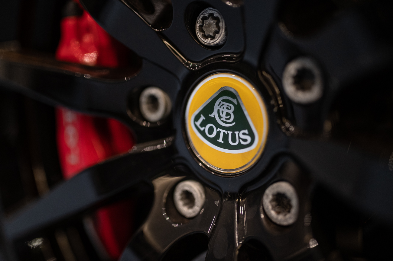 Nabendeckel der Lotus Evora GTE Felge