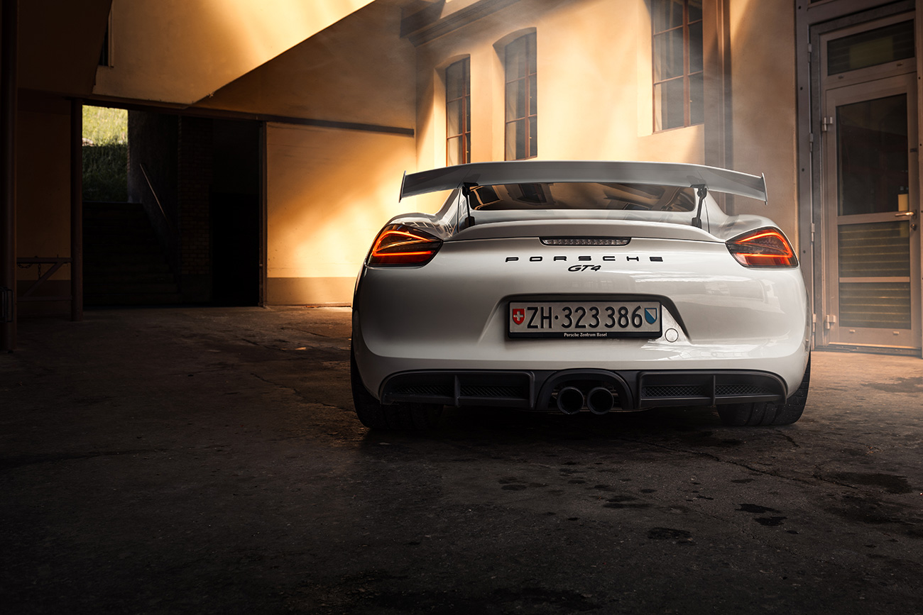 Porsche Cayman GT4 fotografiert durch phPics Photography