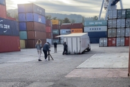 Behind the scenes vom Porsche Fotoshooting