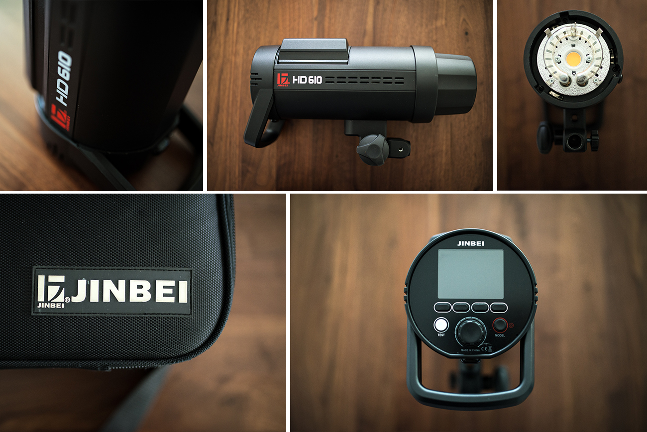 Der Porty. Ein portabler Blitz von Jinbei mit integriertem Akku.