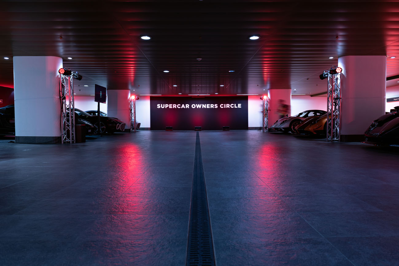Die SOC Garage in Gstaad 2020.
