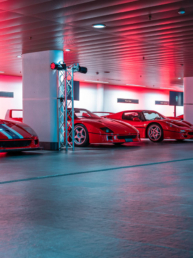 Die Hypercar-Garage am Supercarownerscircle 2020 in Gstaad.
