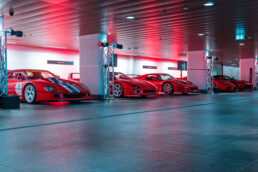 Die Hypercar-Garage am Supercarownerscircle 2020 in Gstaad.